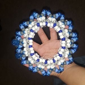 Blue Kandi Cuff